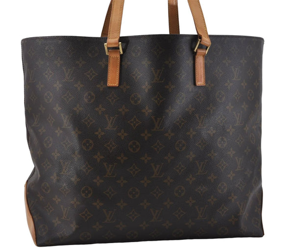 Authentic Louis Vuitton Monogram Cabas Alto Tote Bag M51152 LV 8682D