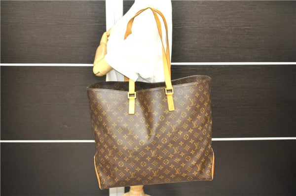 Authentic Louis Vuitton Monogram Cabas Alto Tote Bag M51152 LV 8682D