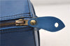 Authentic Louis Vuitton Epi Speedy 25 Hand Boston Bag Blue M43015 LV 8686D