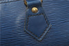 Authentic Louis Vuitton Epi Speedy 25 Hand Boston Bag Blue M43015 LV 8686D
