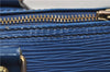 Authentic Louis Vuitton Epi Speedy 25 Hand Boston Bag Blue M43015 LV 8686D