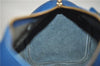 Authentic Louis Vuitton Epi Speedy 25 Hand Boston Bag Blue M43015 LV 8686D