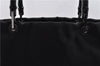 Authentic GUCCI 2Way Shoulder Hand Tote Bag Nylon Leather 0021016 Black 8687C