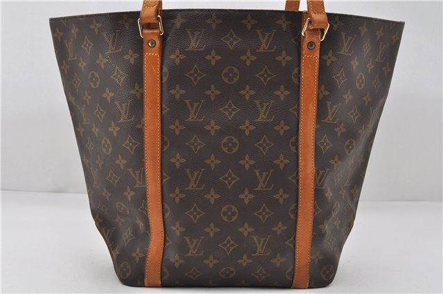 Authentic Louis Vuitton Monogram Sac Shopping PM Tote Bag M51108 LV 8689E
