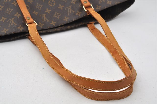 Authentic Louis Vuitton Monogram Sac Shopping PM Tote Bag M51108 LV 8689E