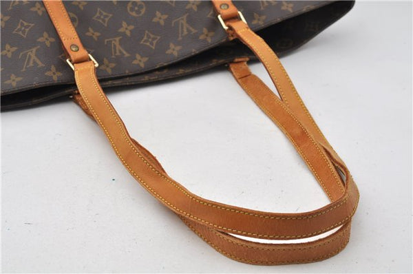 Authentic Louis Vuitton Monogram Sac Shopping PM Tote Bag M51108 LV 8689E