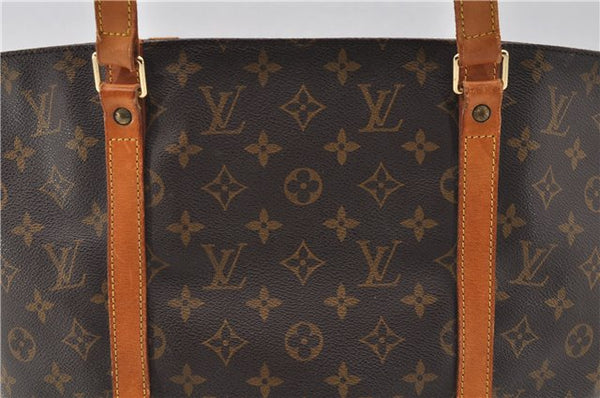 Authentic Louis Vuitton Monogram Sac Shopping PM Tote Bag M51108 LV 8689E