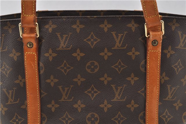 Authentic Louis Vuitton Monogram Sac Shopping PM Tote Bag M51108 LV 8689E