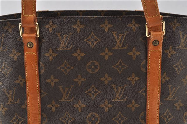 Authentic Louis Vuitton Monogram Sac Shopping PM Tote Bag M51108 LV 8689E