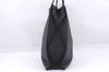 Authentic GUCCI Tote Hand Bag GG PVC Leather 322072 Black 8691D