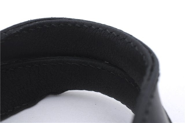 Authentic GUCCI Tote Hand Bag GG PVC Leather 322072 Black 8691D