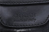 Authentic GUCCI Tote Hand Bag GG PVC Leather 322072 Black 8691D