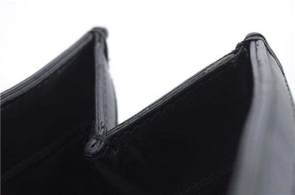 Authentic GUCCI Tote Hand Bag GG PVC Leather 322072 Black 8691D