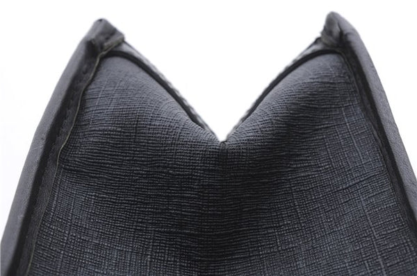 Authentic GUCCI Tote Hand Bag GG PVC Leather 322072 Black 8691D