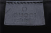 Authentic GUCCI Tote Hand Bag GG PVC Leather 322072 Black 8691D