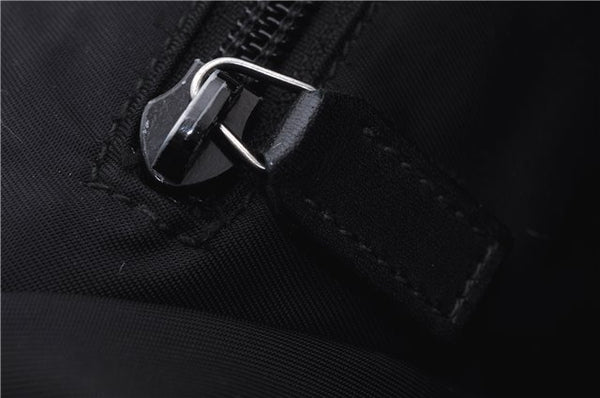 Authentic GUCCI Tote Hand Bag GG PVC Leather 322072 Black 8691D