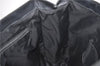 Authentic GUCCI Tote Hand Bag GG PVC Leather 322072 Black 8691D
