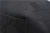 Authentic GUCCI GG Shoulder Hand Bag Nylon Leather 28335 Black 8694D