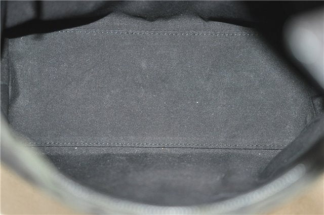 Authentic GUCCI GG Shoulder Hand Bag Nylon Leather 28335 Black 8694D