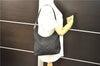 Authentic GUCCI GG Shoulder Hand Bag Nylon Leather 28335 Black 8694D