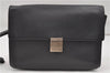 Authentic Louis Vuitton Taiga Selenga Clutch Hand Bag Black M30782 LV 8695D