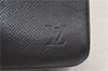 Authentic Louis Vuitton Taiga Selenga Clutch Hand Bag Black M30782 LV 8695D