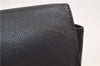 Authentic Louis Vuitton Taiga Selenga Clutch Hand Bag Black M30782 LV 8695D