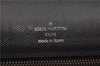 Authentic Louis Vuitton Taiga Selenga Clutch Hand Bag Black M30782 LV 8695D