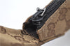 Authentic GUCCI Shoulder Hand Bag GG Canvas Leather 0013386 Brown 8696D