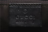 Authentic GUCCI Shoulder Hand Bag GG Canvas Leather 0013386 Brown 8696D