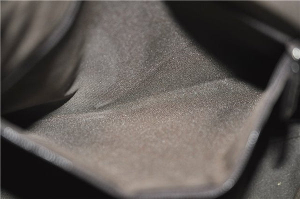 Authentic GUCCI Shoulder Hand Bag GG Canvas Leather 0013386 Brown 8696D