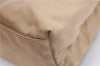 Authentic PRADA Nylon Leather Shoulder Tote Bag Purse Beige 8697C