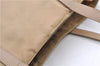 Authentic PRADA Nylon Leather Shoulder Tote Bag Purse Beige 8697C