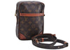 Auth Louis Vuitton Monogram Danube Shoulder Cross Body Bag M45266 LV Junk 8699D