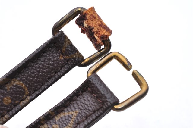 Auth Louis Vuitton Monogram Danube Shoulder Cross Body Bag M45266 LV Junk 8699D