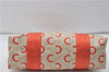 Authentic CELINE C Macadam Carriag Shoulder Tote Bag PVC Leather Beige 8700D