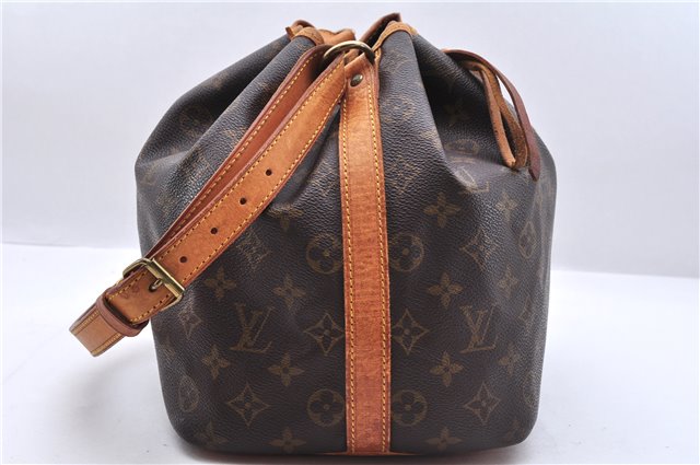 Authentic Louis Vuitton Monogram Petit Noe Shoulder Bag M42226 LV 8701D