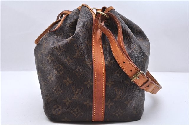 Authentic Louis Vuitton Monogram Petit Noe Shoulder Bag M42226 LV 8701D