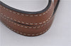Authentic GUCCI Shoulder Tote Bag GG Nylon Leather 282439 Brown 8702D