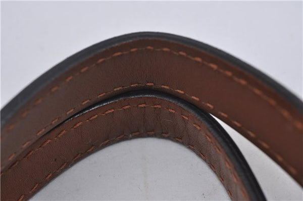 Authentic GUCCI Shoulder Tote Bag GG Nylon Leather 282439 Brown 8702D