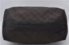 Authentic GUCCI Shoulder Tote Bag GG Nylon Leather 282439 Brown 8702D