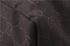 Authentic GUCCI Shoulder Tote Bag GG Nylon Leather 282439 Brown 8702D