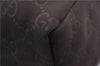 Authentic GUCCI Shoulder Tote Bag GG Nylon Leather 282439 Brown 8702D