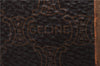 Authentic CELINE Macadam Blason Pattern Hand Bag Purse PVC Leather Brown 8703D