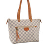 Authentic Louis Vuitton Damier Azur Iena PM Shoulder Tote Bag N44039 LV 8703F