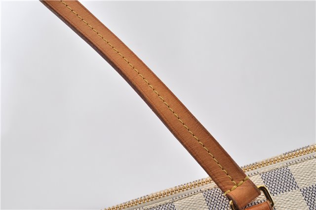 Authentic Louis Vuitton Damier Azur Iena PM Shoulder Tote Bag N44039 LV 8703F