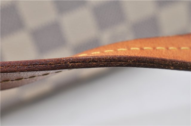 Authentic Louis Vuitton Damier Azur Iena PM Shoulder Tote Bag N44039 LV 8703F