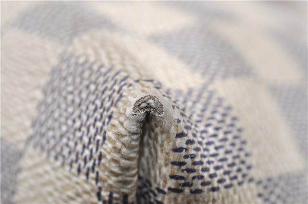 Authentic Louis Vuitton Damier Azur Iena PM Shoulder Tote Bag N44039 LV 8703F