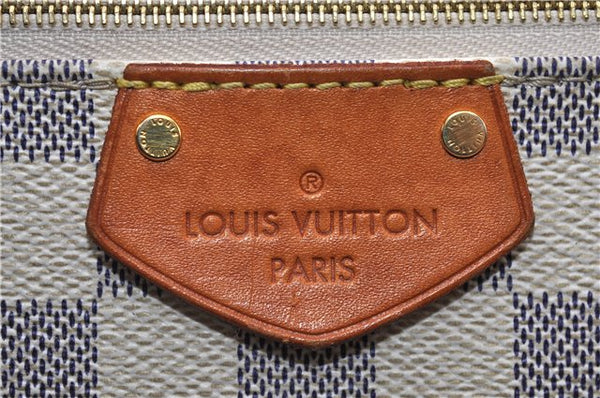 Authentic Louis Vuitton Damier Azur Iena PM Shoulder Tote Bag N44039 LV 8703F