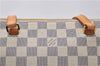 Authentic Louis Vuitton Damier Azur Iena PM Shoulder Tote Bag N44039 LV 8703F